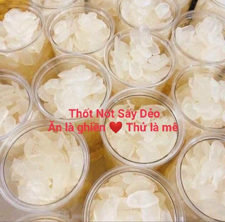 Thốt Nốt Sấy Dẻo - Không tẩm đường - Hộp 500g