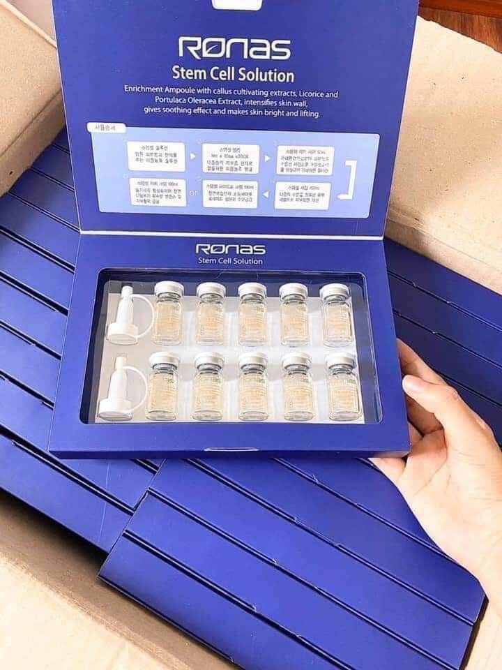 . 340.000đ/ hộp 10 ống. tế bào gốc ronas.