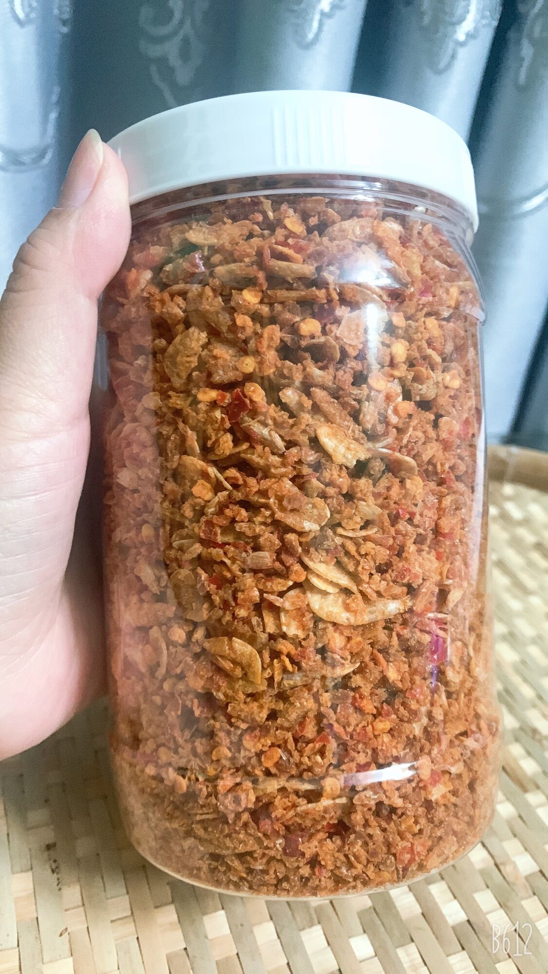 MUỐI TÔM TÉP NGUYÊN CON [ hủ 500gr]_ Đặc sản Tây Ninh.