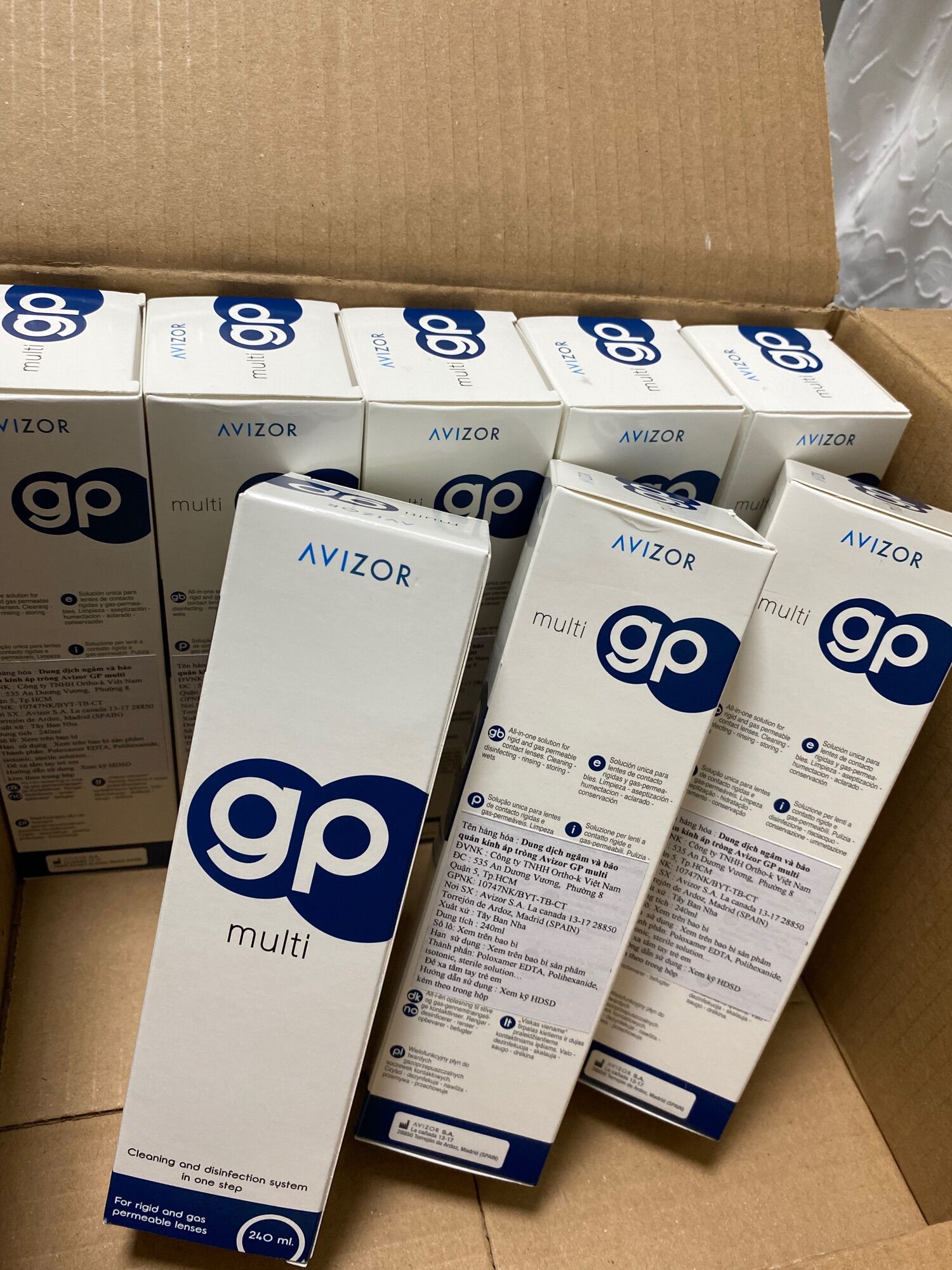 Nước ngâm rửa kính GP multi