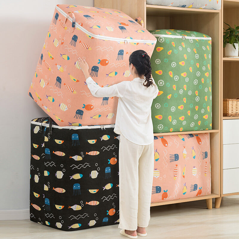 Túi đựng đồ đựng đồ đựng quần áo sức chứa lớn chống nước chống ẩm túi đựng đồ chăn túi đựng đồ chuyển nhà đóng gói