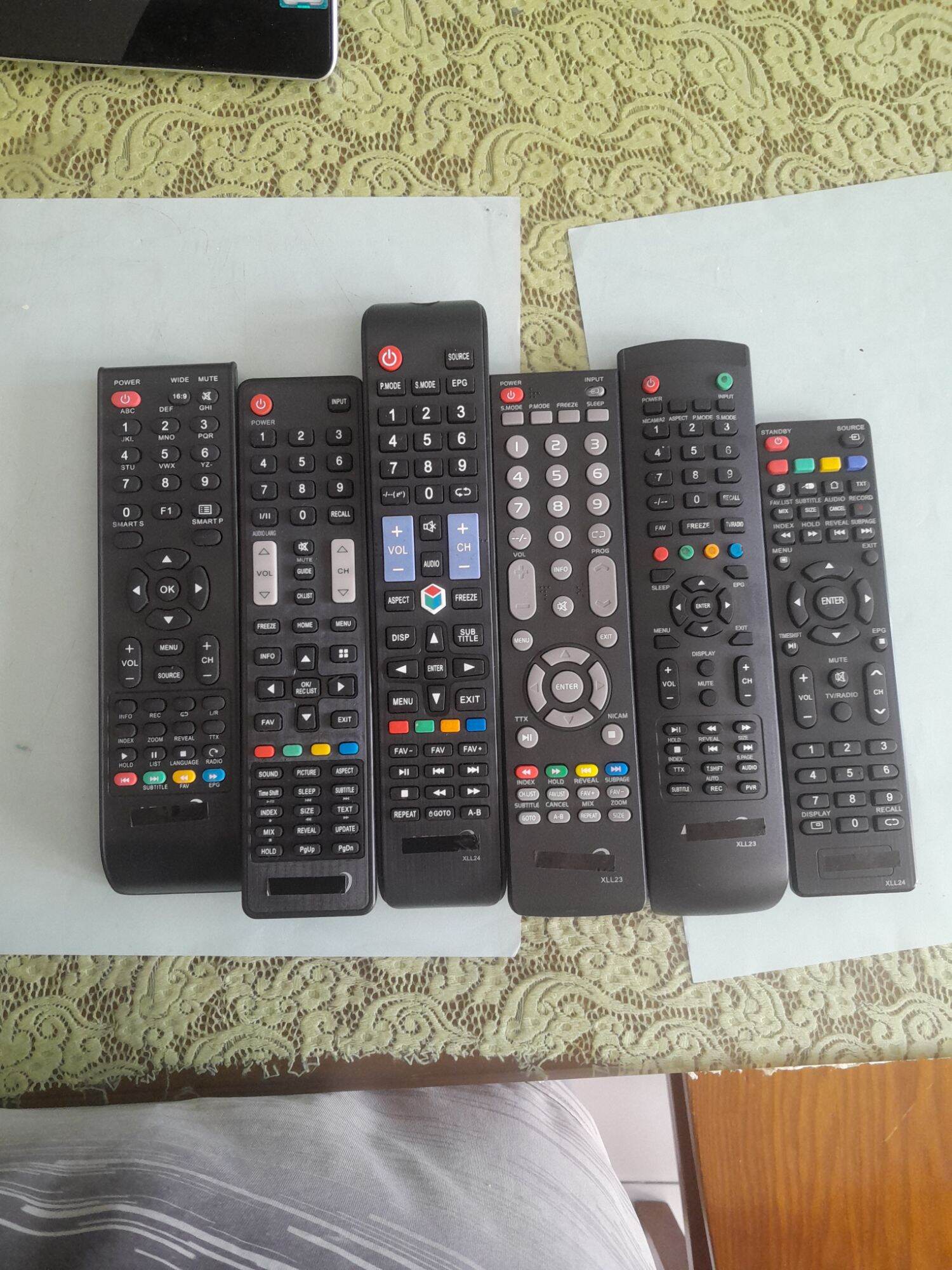 HCM Remote điều khiển tivi ASANZO các loại. Bảo hành 12 tháng.