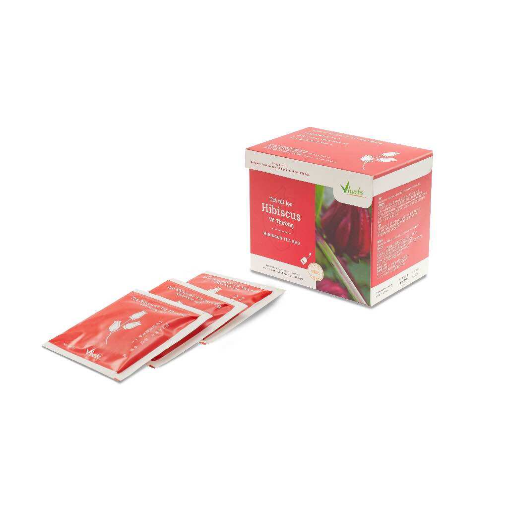 Trà Hibiscus Vô Thường Vherbs Túi Lọc (16 Túi x 2gram)