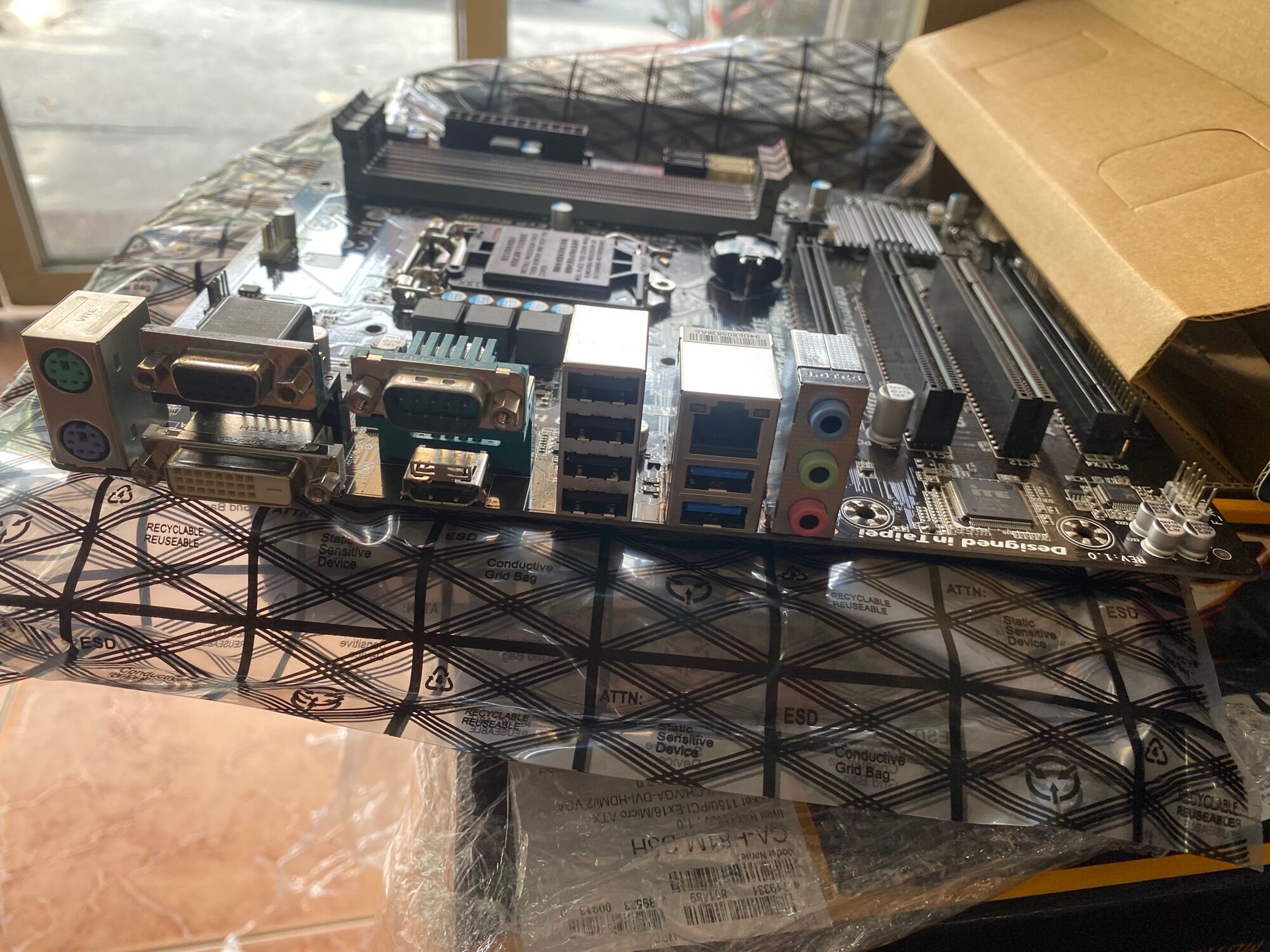 Main bo Gigabyte H81M-D3H new box BH 3 năm socket 1