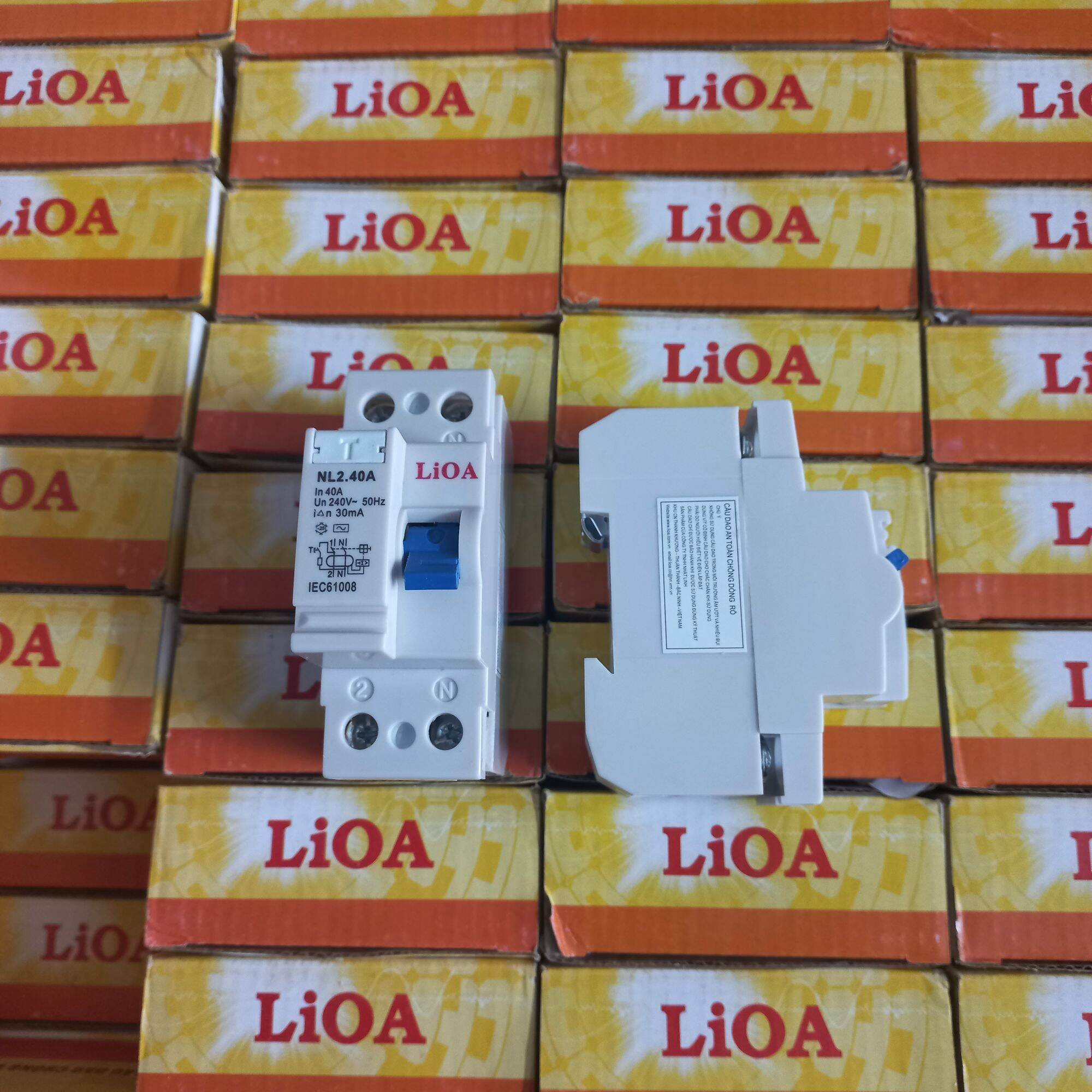 Cầu dao chống điện giật 40A lioa