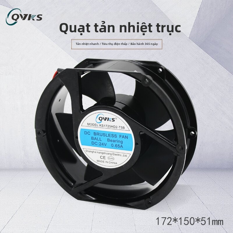 QVKS | Cooling DC Fan 24V Giá 537,000 Đồng*Miễn phí vận chuyển