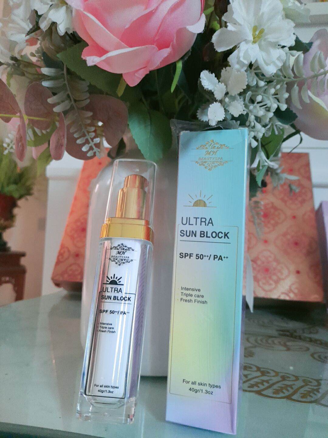 Kem chống nắng makeup MH Beauty Spa
