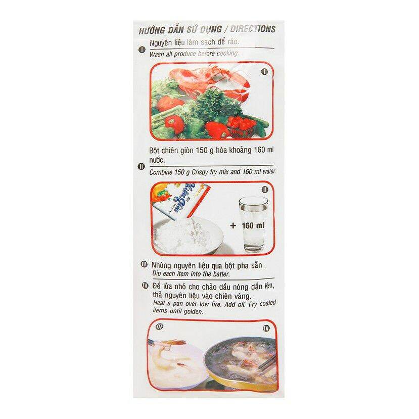 Bột chiên giòn Tài Ký (gói 150g)