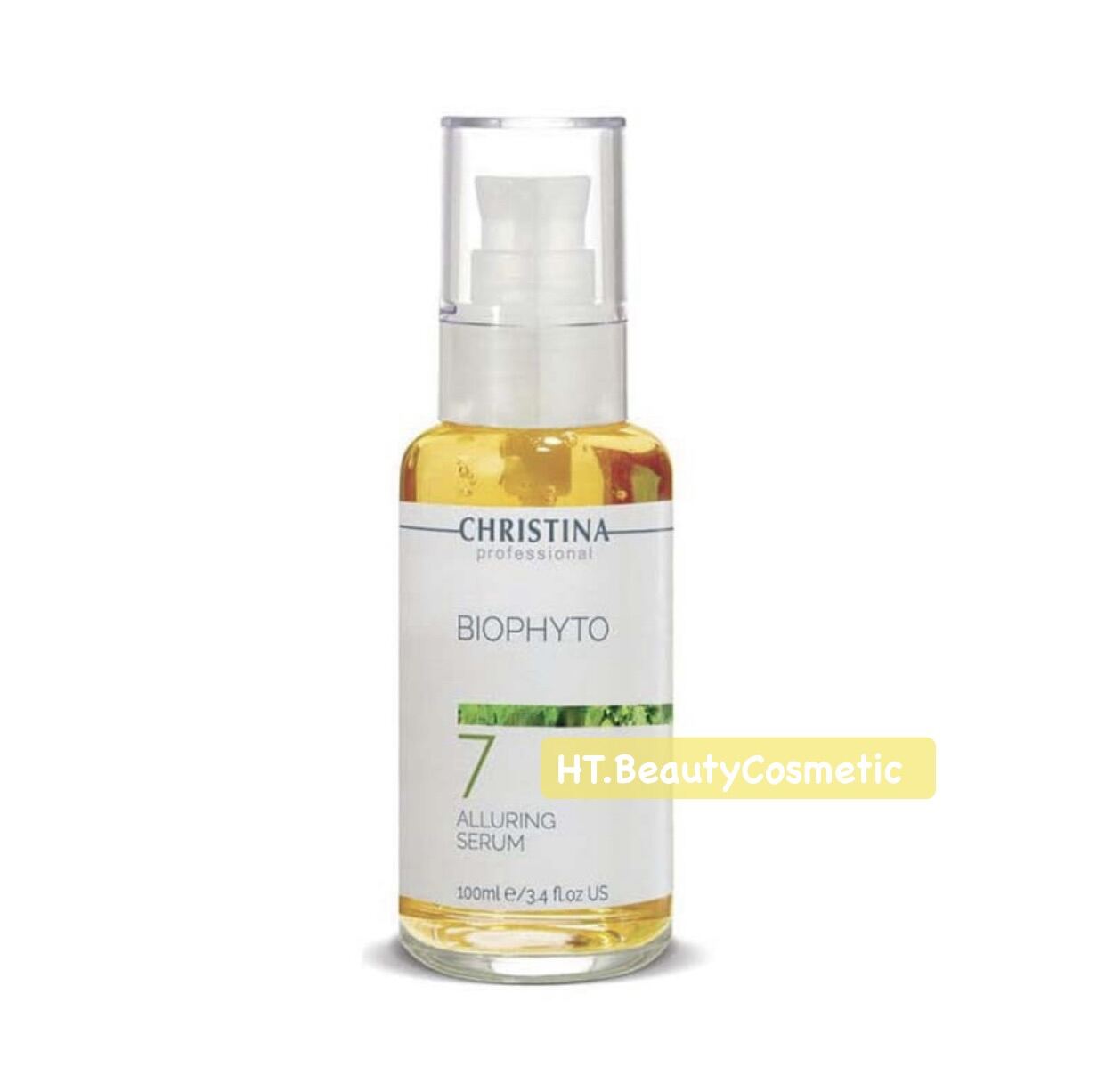 Tinh Chất Căng Bóng Và Tăng Cường Đàn Hồi Cho Da Christina Biophyto 7 Alluring Serum - Tiện dụng Freeship HT Beauty Cosmetic