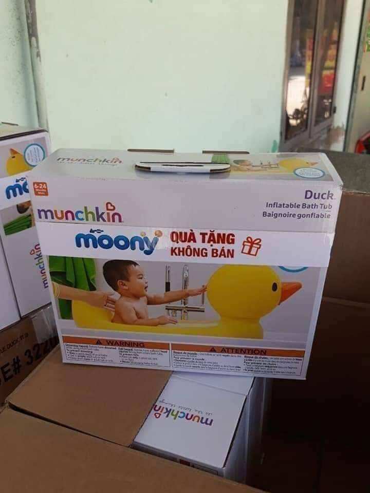 Chậu tắm phao vịt Munchkin