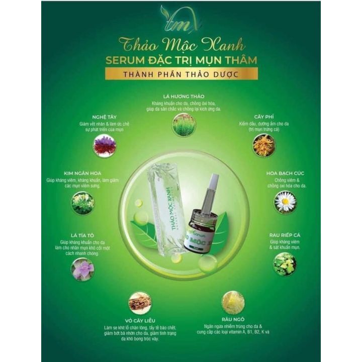[SẴN HÀNG] Thảo Mộc Xanh sỉ (3 lọ)