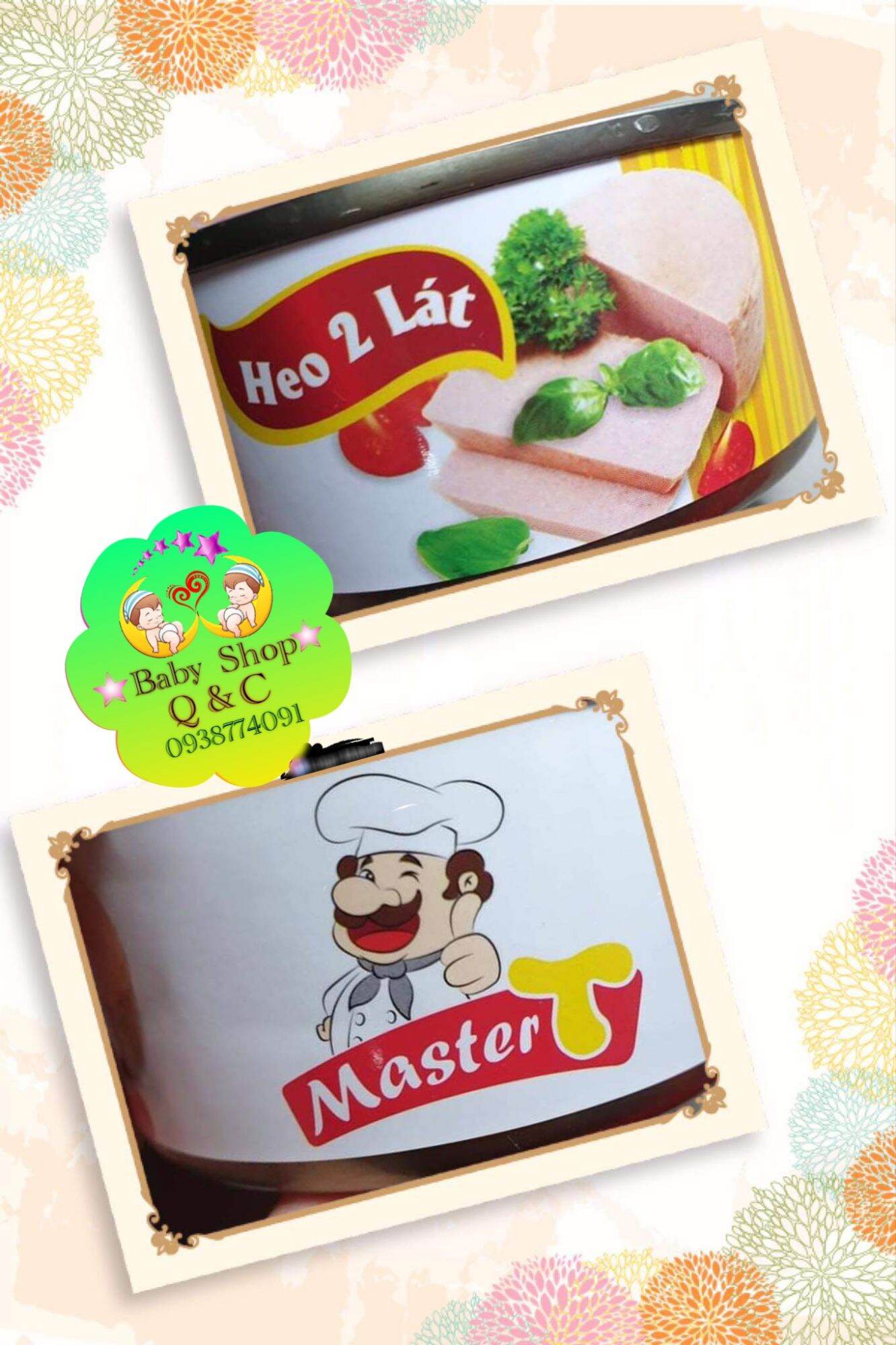 [HCM]??DATE T6_2024??COMBO 3 HỘP HEO 2 LÁT MASTER T (1 HỘP 170GR)