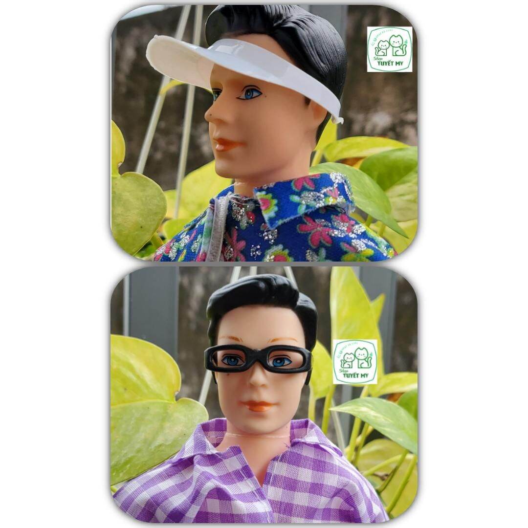 Phụ kiện mũ hoặc kính cho búp bê Ken