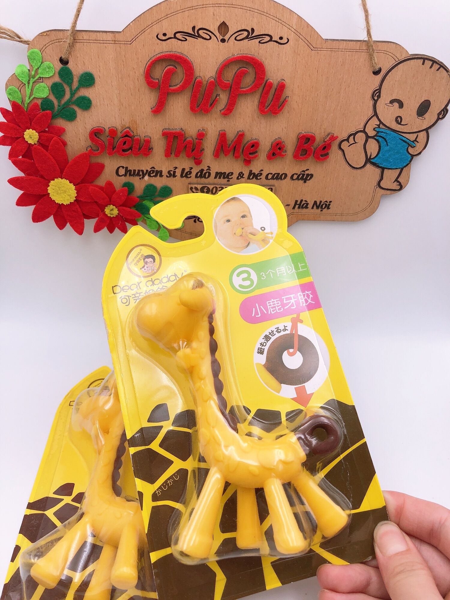 Hươu Gặm Nướu An Toàn Cho Bé