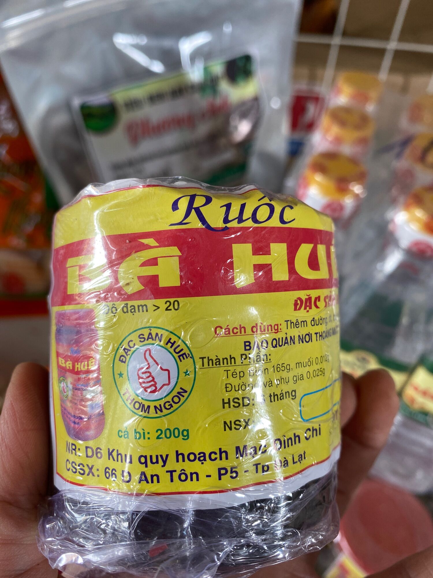 Mắm ruốc bà Huế