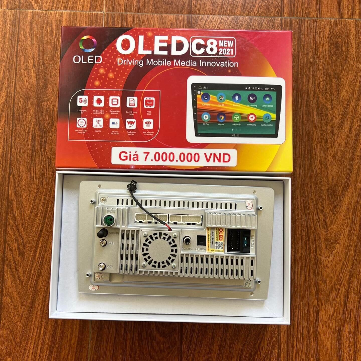 Màn hình android OLED C8 New - Ram 3GB - Rom 32gb - 8 Core