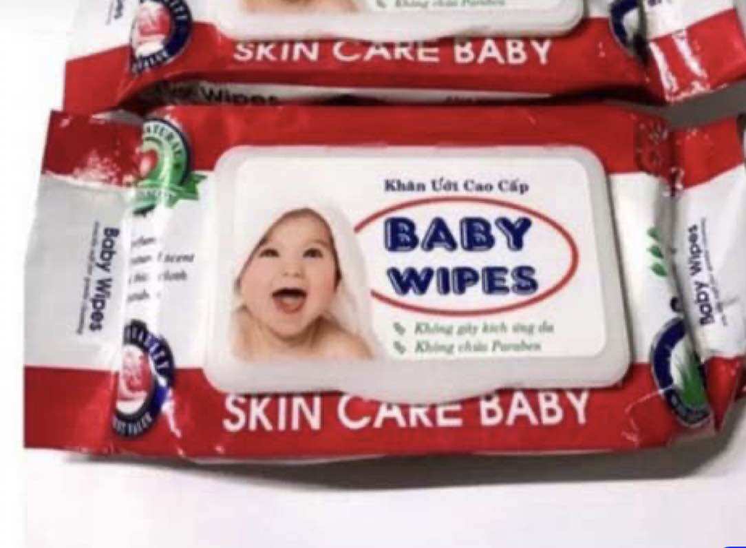 khăn giấy ướt Baby Wiper - Bịch 80g