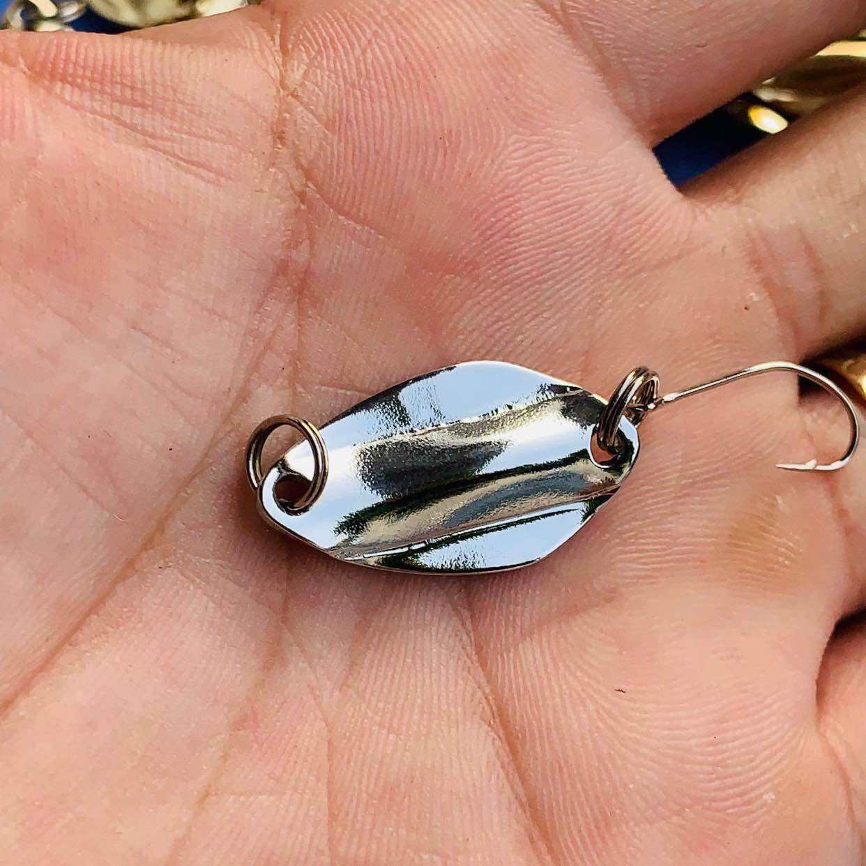 Thìa lượn spoon 2g câu cá mương mồi giả câu rô phi