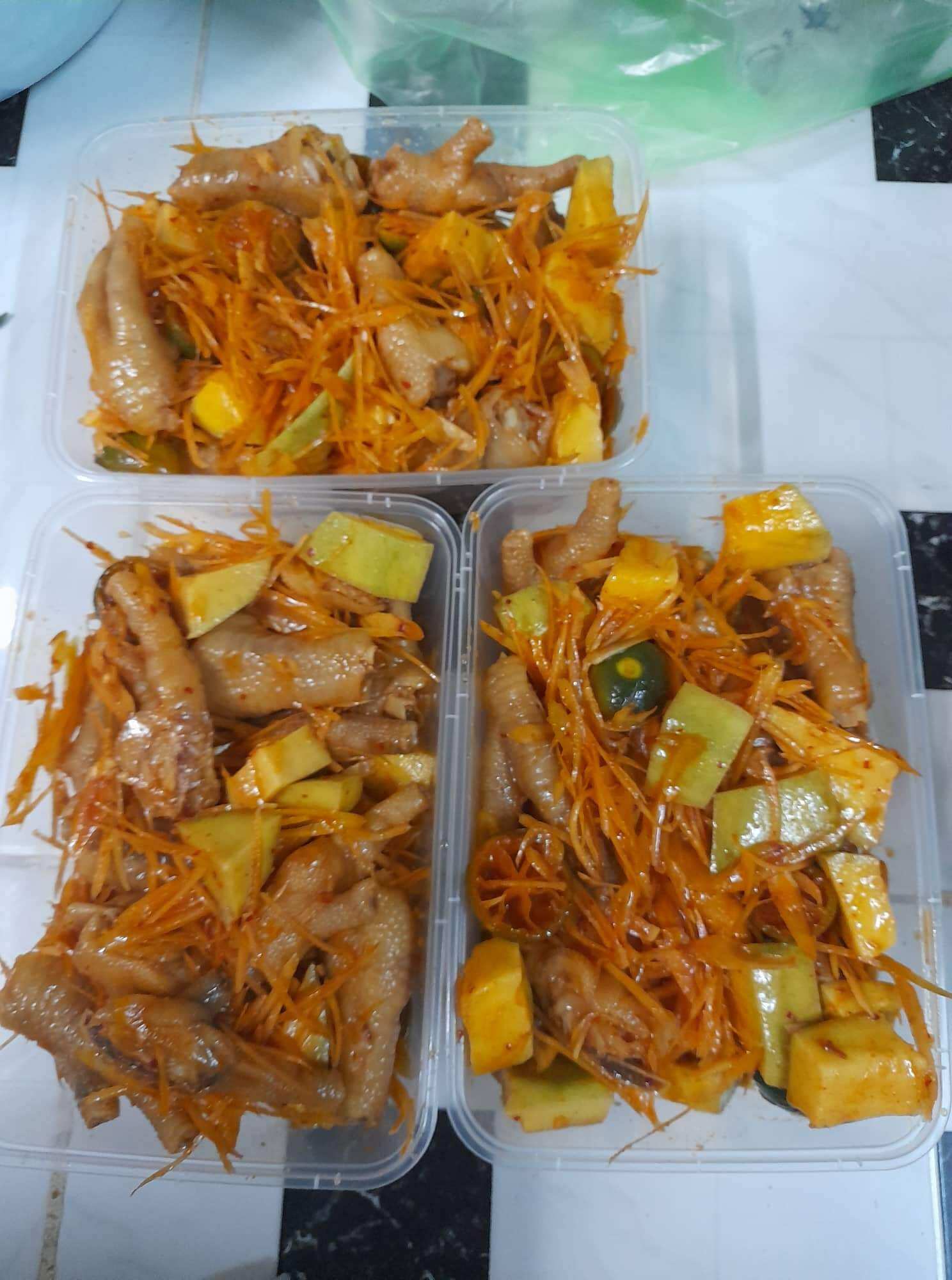 Chân gà xả tắc