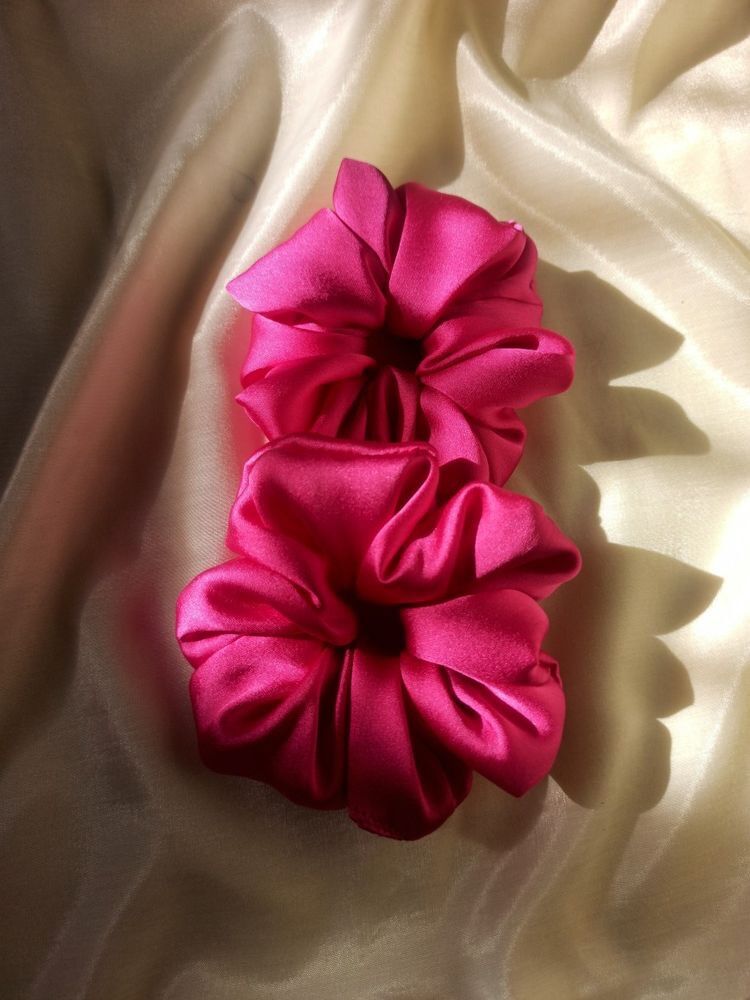 Cột tóc SCRUNCHIES lụa vải đẹp