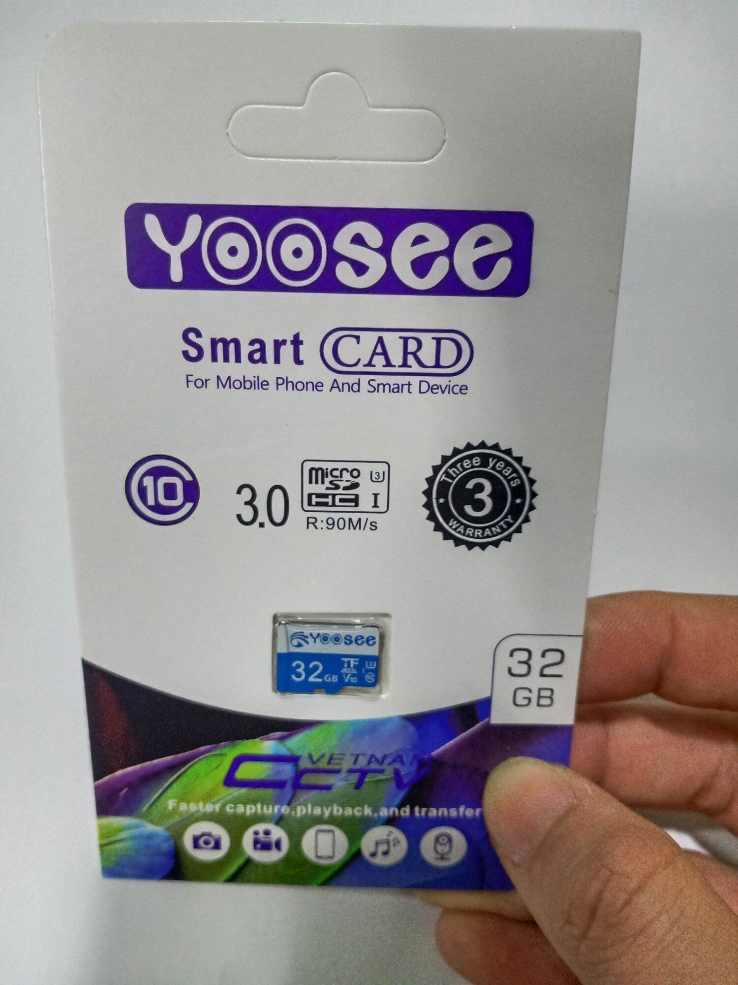 Thẻ nhớ 32gb chính hãng yoosee tốc độ cao chuyên dụng ghi hình