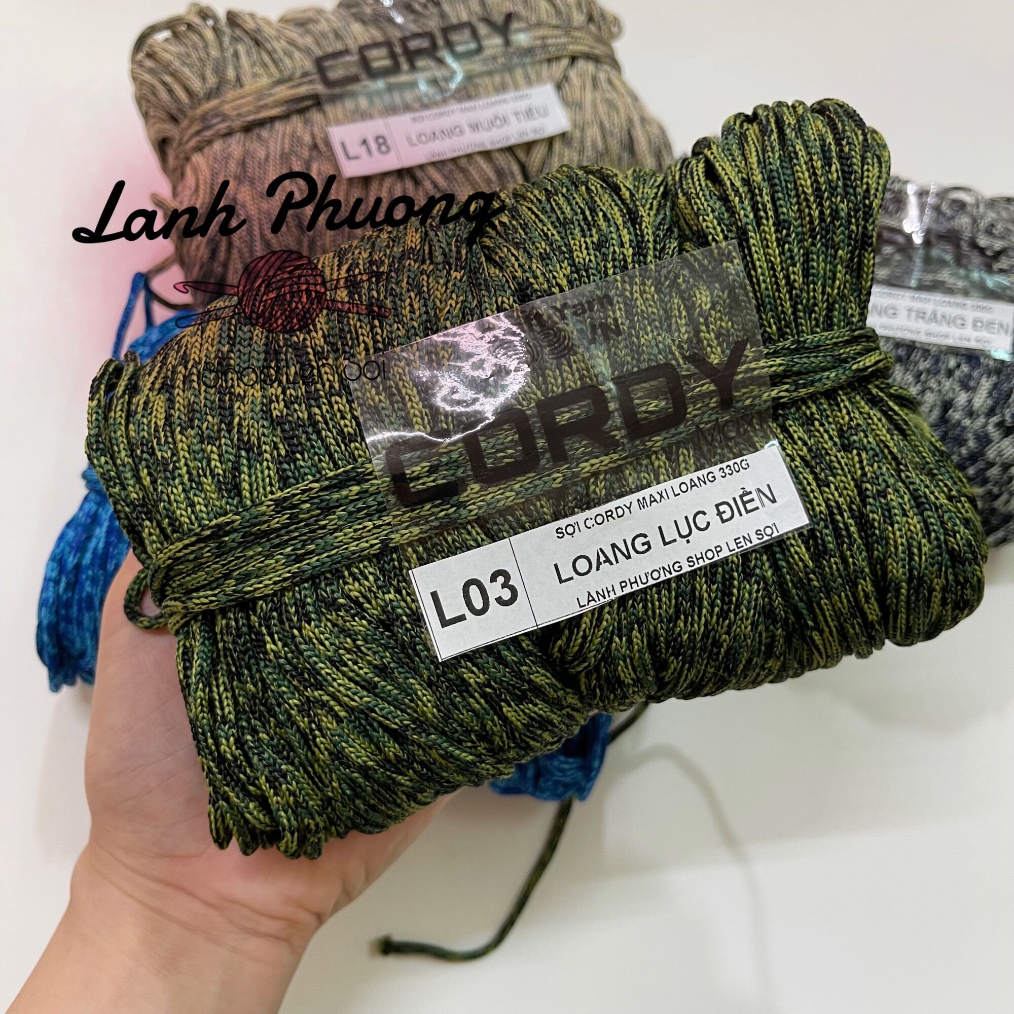 Sợi Cordy Maxi Loang 330g