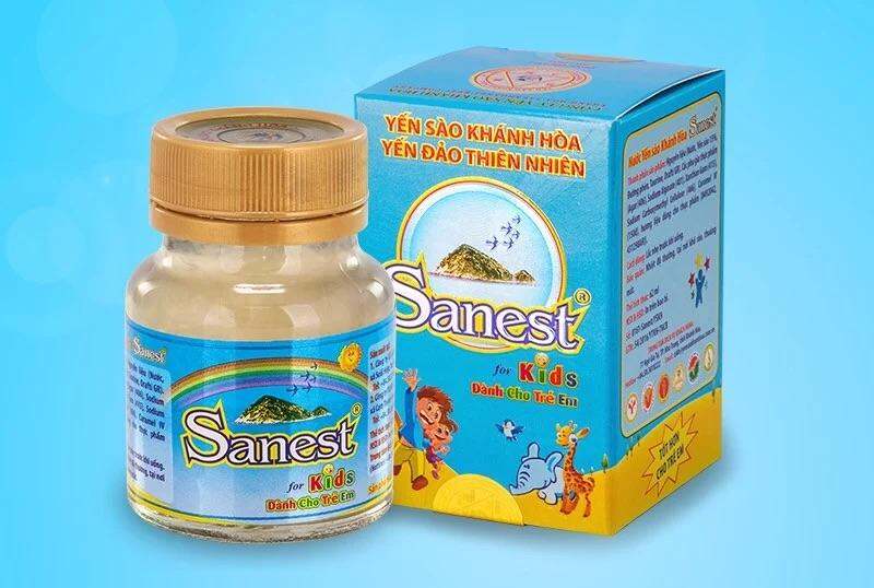 Combo 10 lọ yến sào sanest kid Khánh Hoà (dành cho bé)