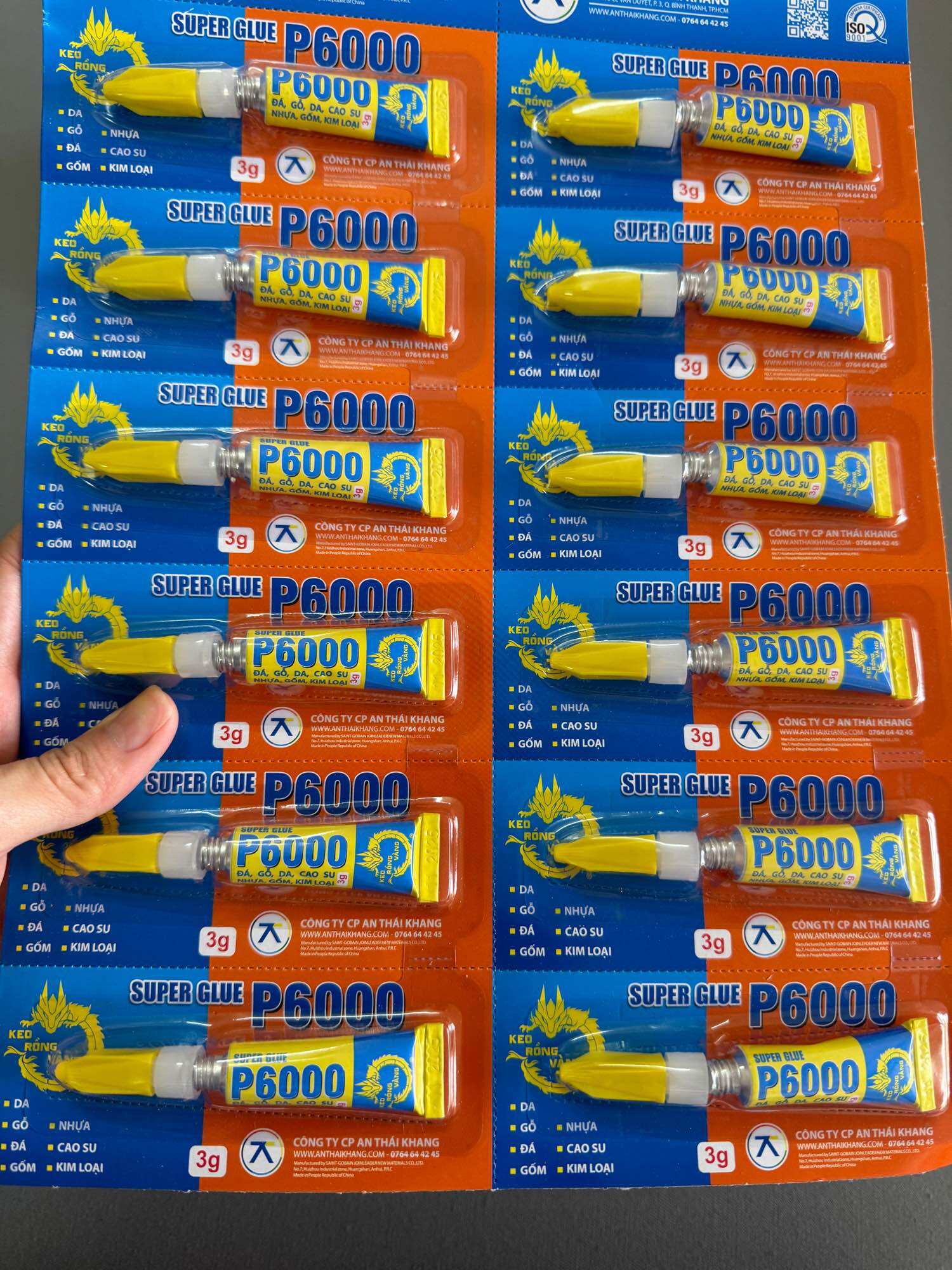 Keo dán siêu dính SuPa Glue dán đầu cơ bida