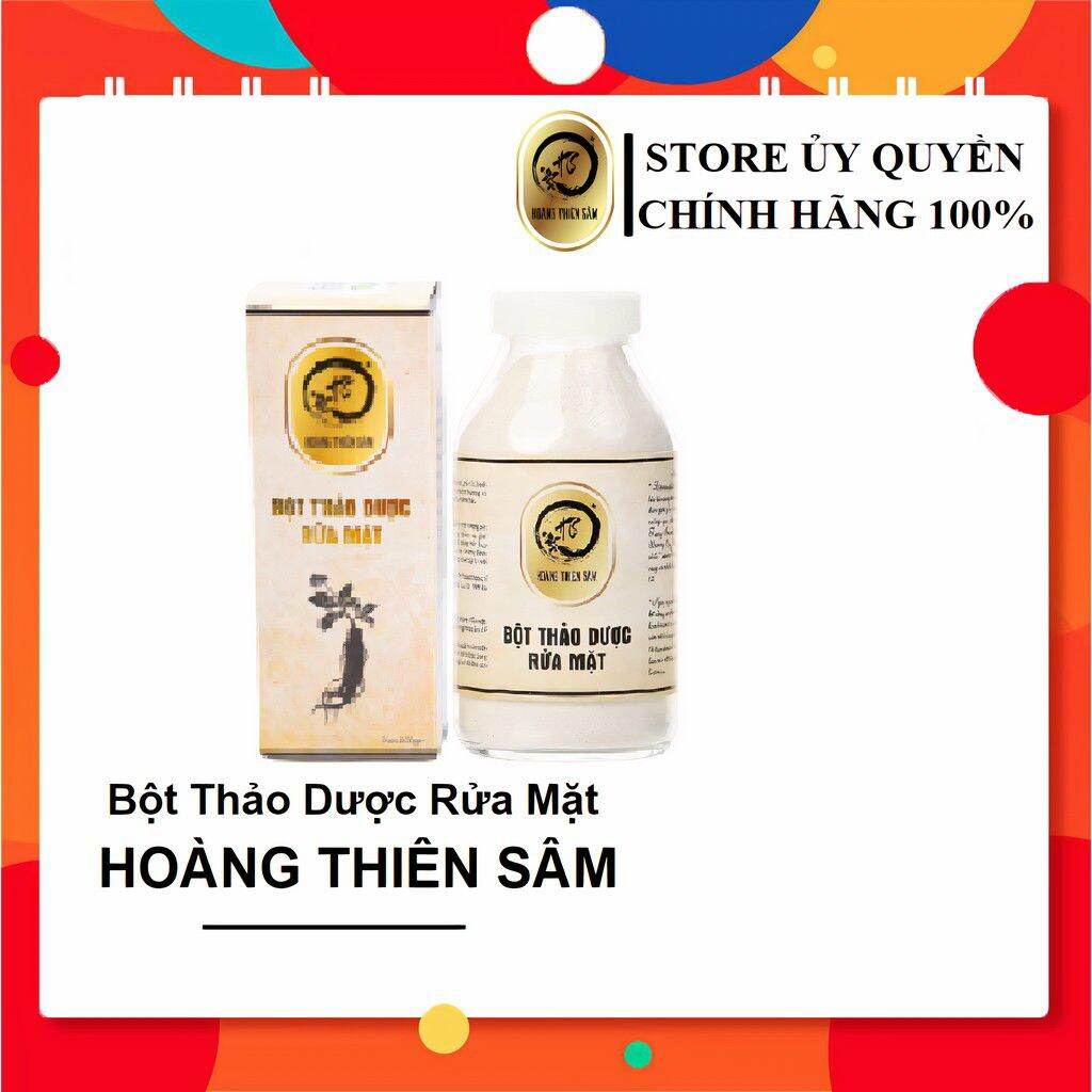 Bột thảo dược rửa mặt HOÀNG THIÊN SÂM