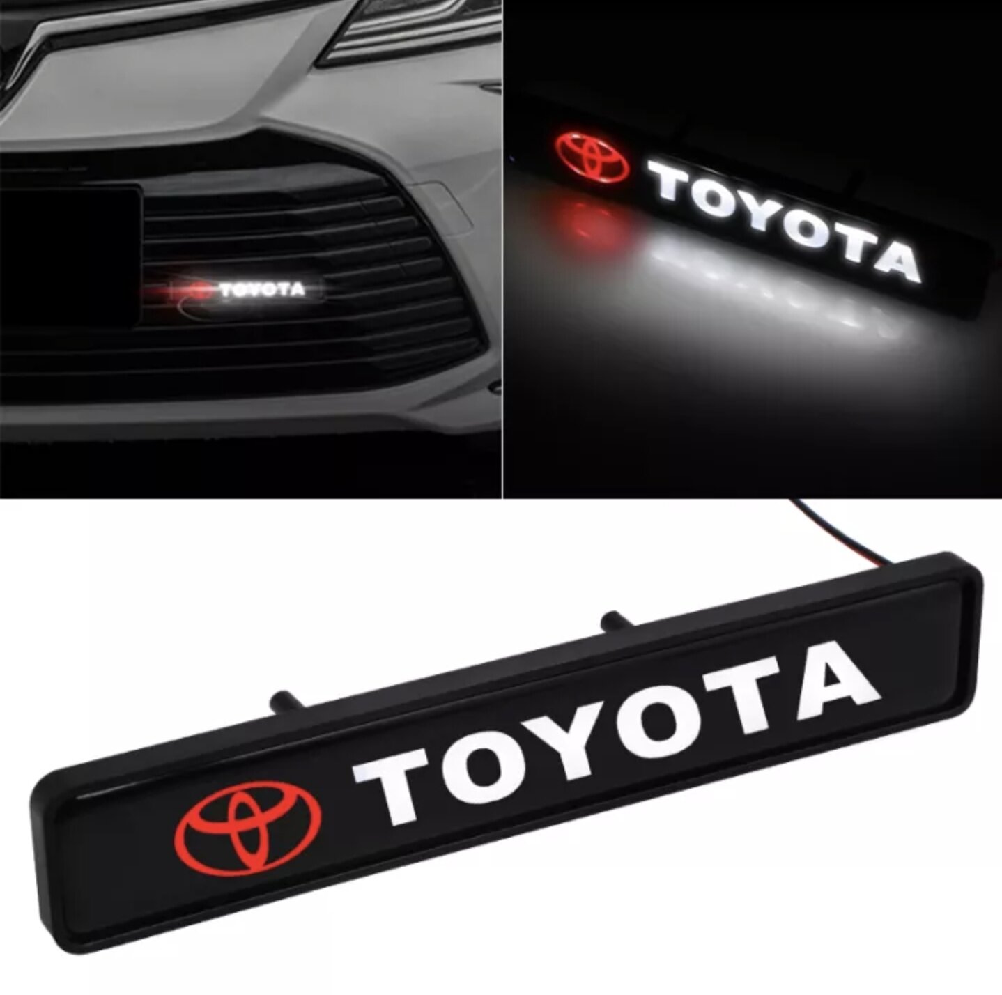 Đèn LED Trang Trí Lưới Tản Nhiệt Xe Toyota T5