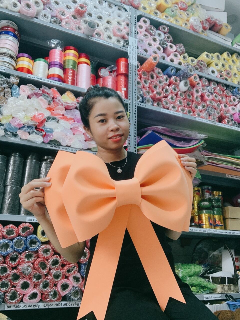 Nơ xốp trang trí đủ size