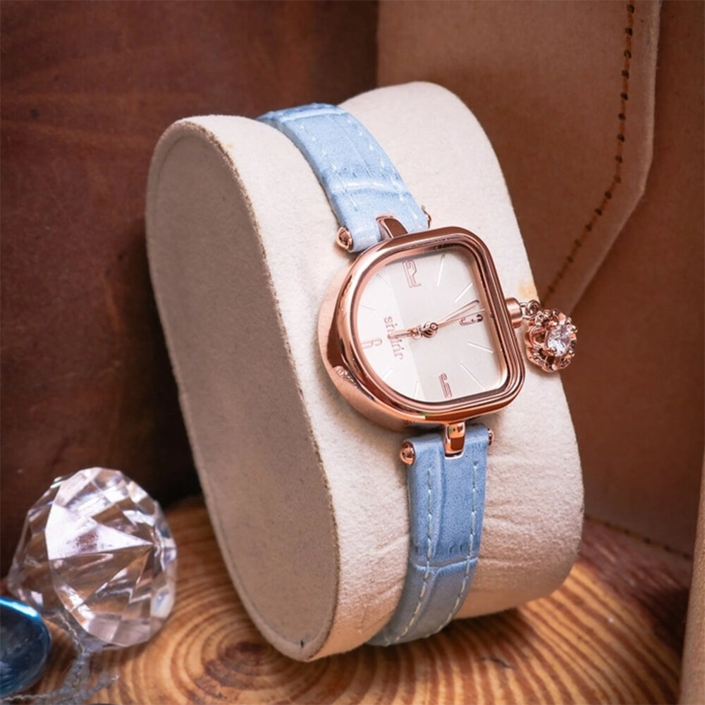 Đồng hồ nữ Julius JA-1394 dây da độc đáo