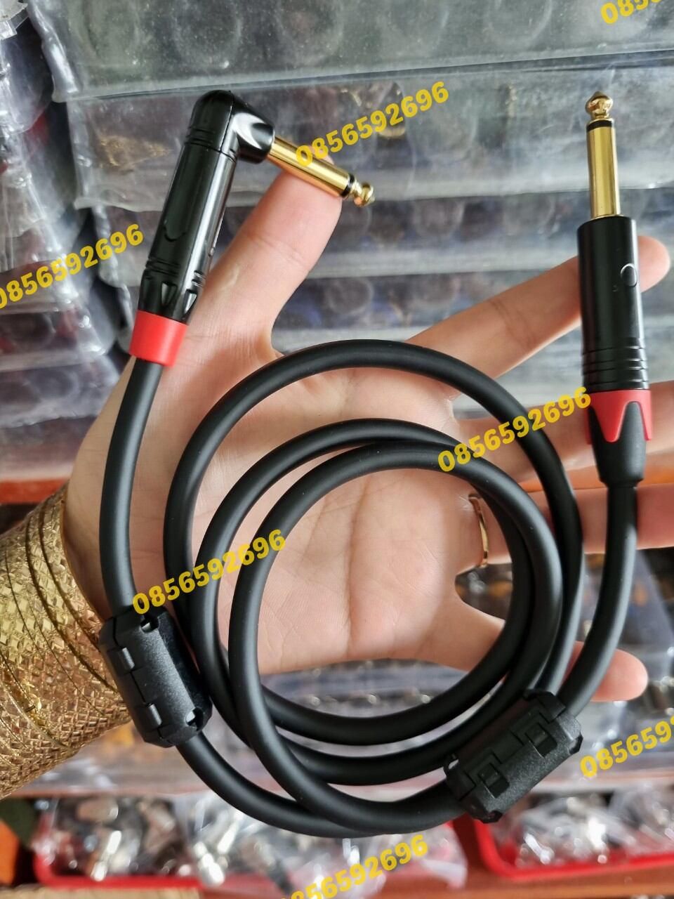 Dây tín hiệu jack 2 đầu 6ly dài 1m