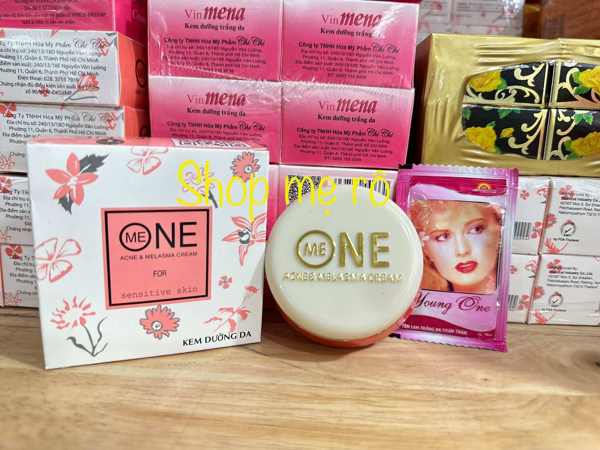kem one me thiện châu trắng da hủ 20g (lẻ 1 hủ)