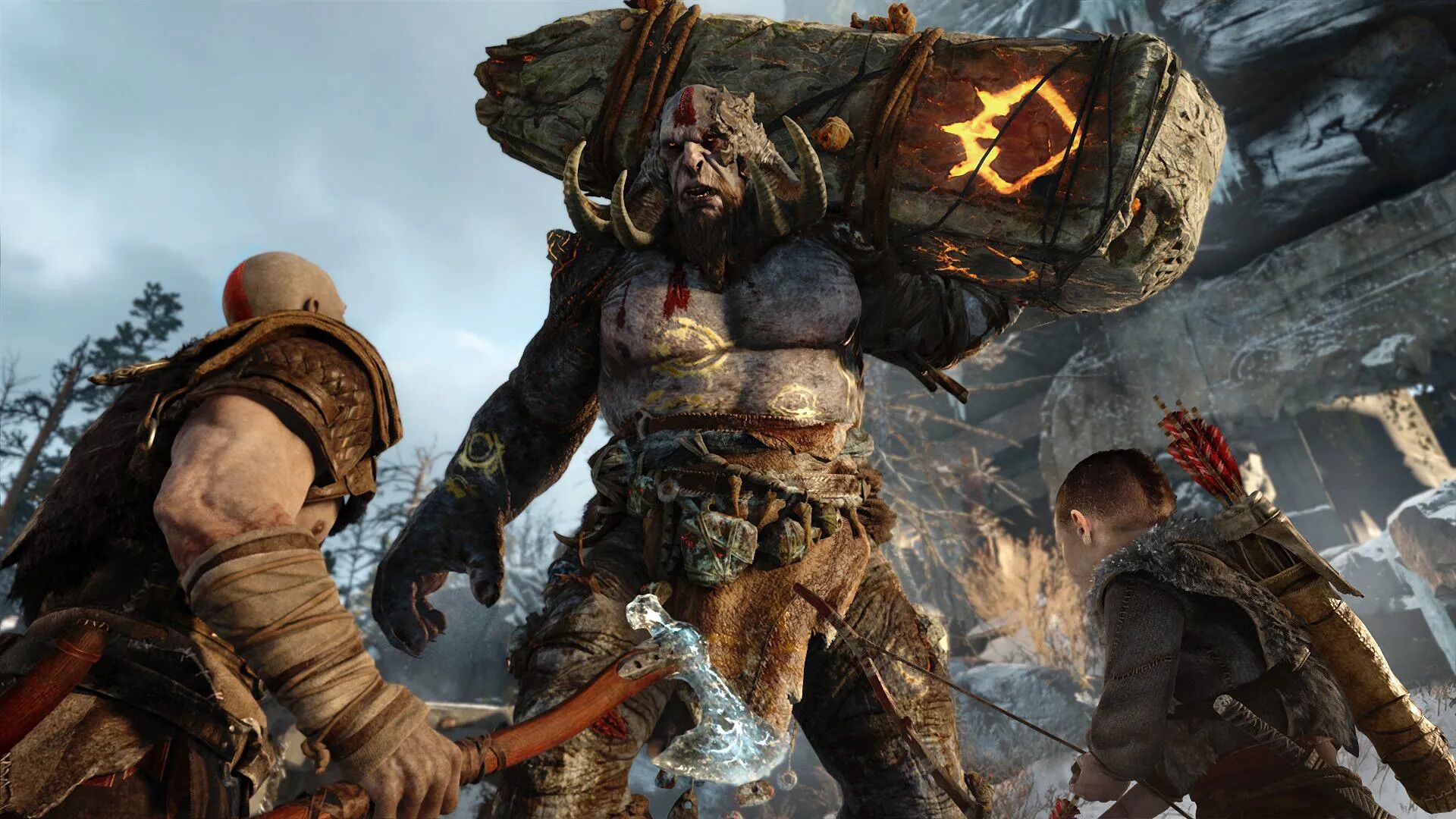 Đĩa chơi game PS4: God Of War 4