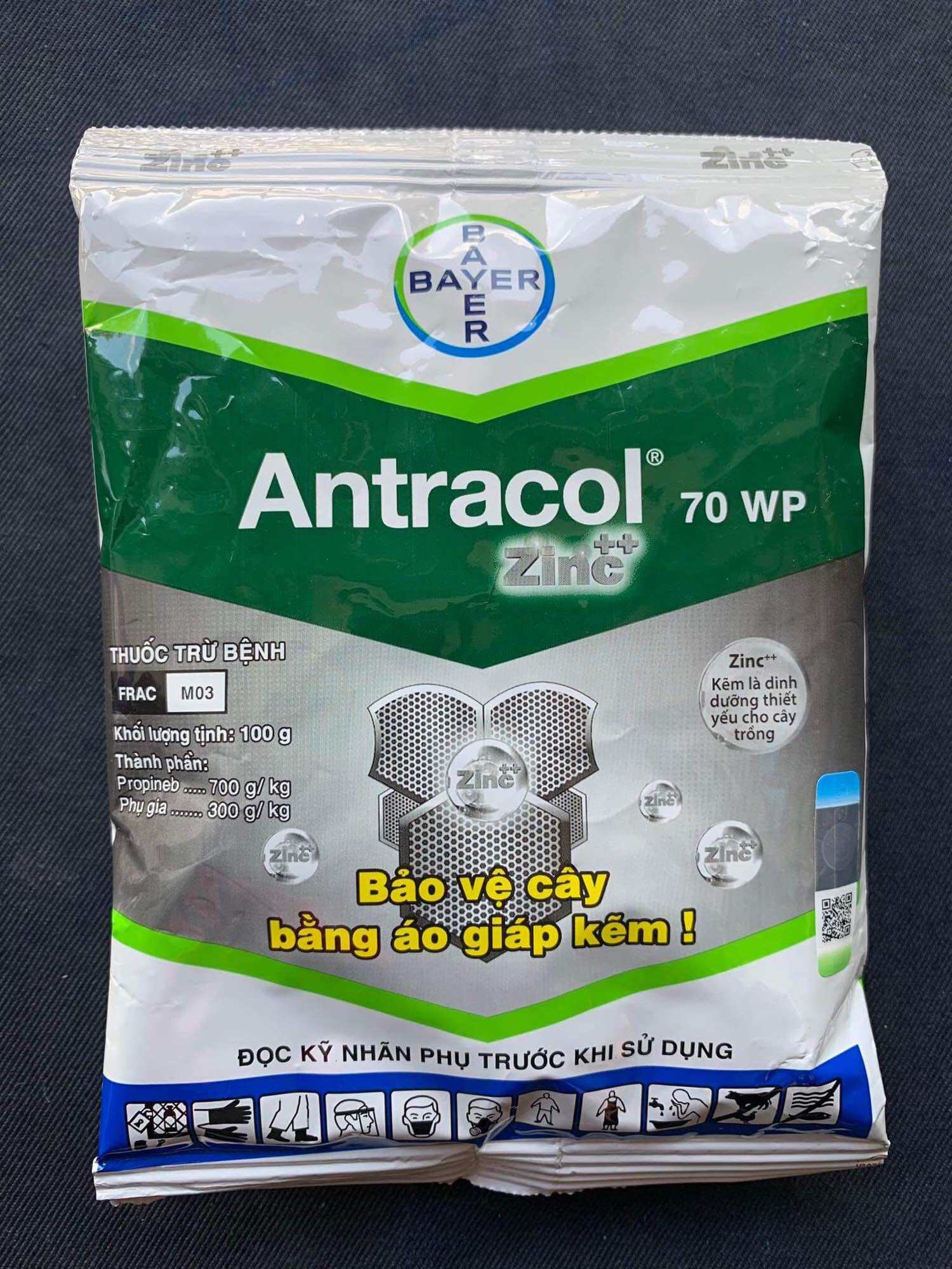 Thuốc trị nấm bệnh Antracol