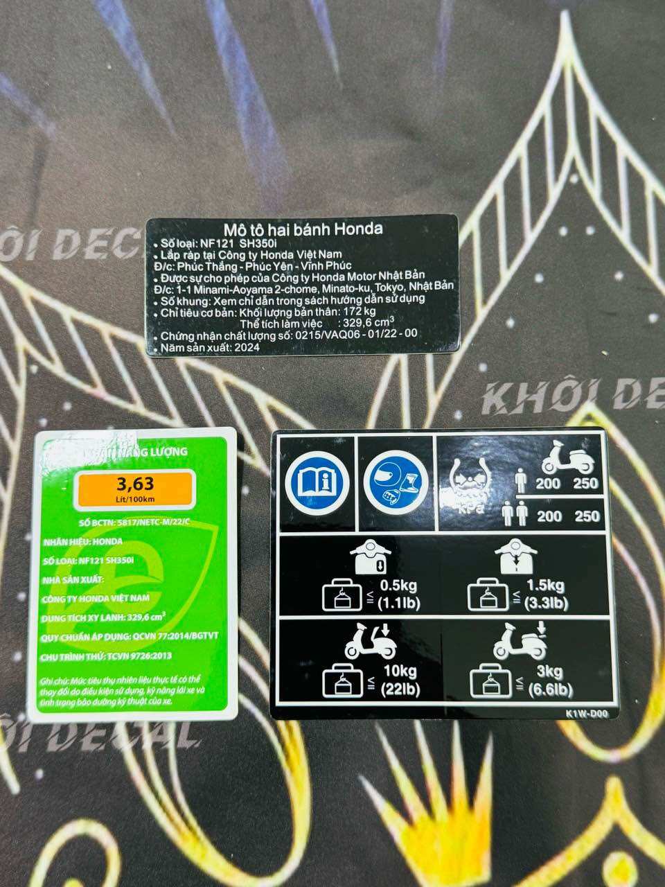 Tem năng lượng SH350I