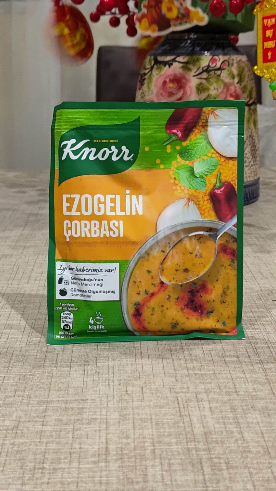 Ezogelin Soup (Ezogelin Çorbası) 74 G