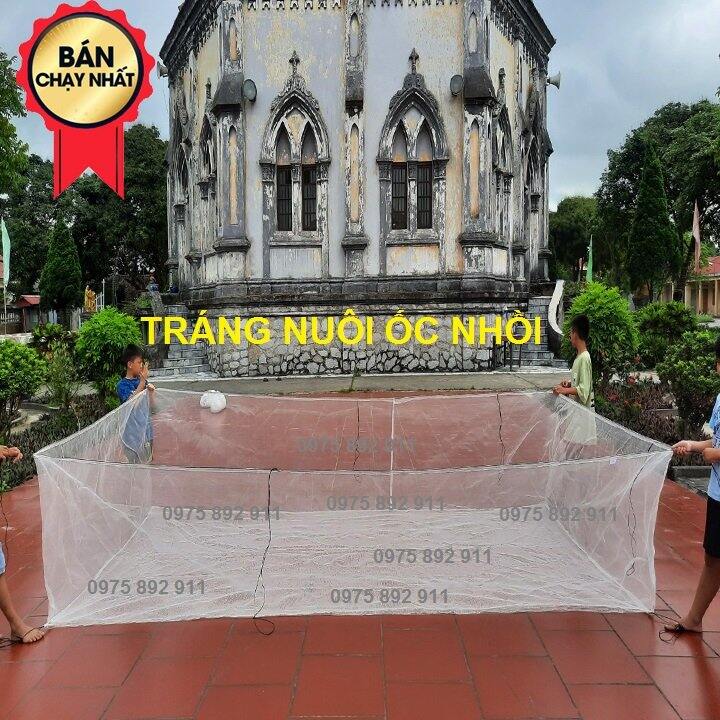 Tráng lồng vèo nuôi ốc ếch cá 3x2x1 loại 3li