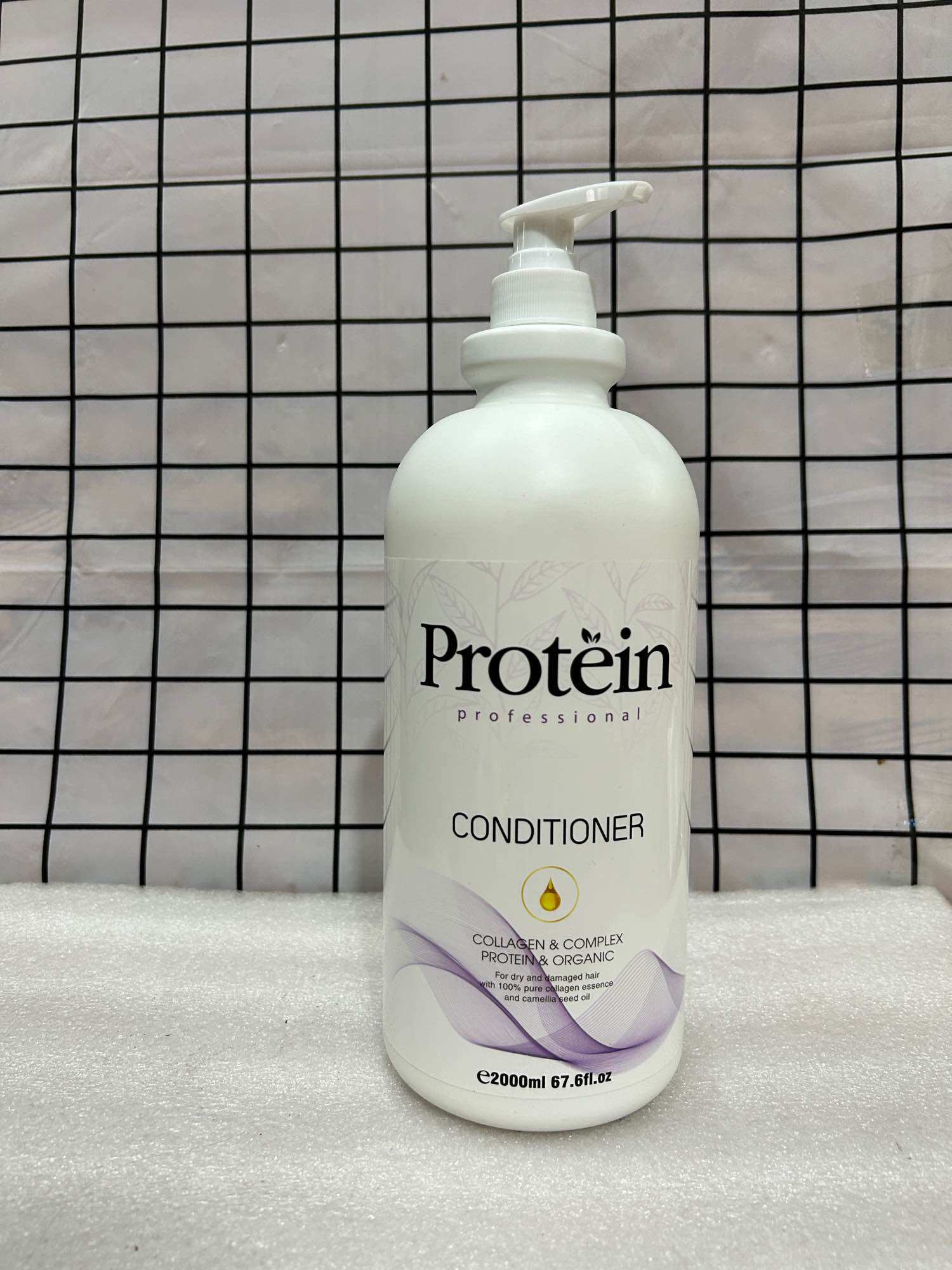 cặp dầu gội xả protein 2000ml siêu mềm mượt tóc