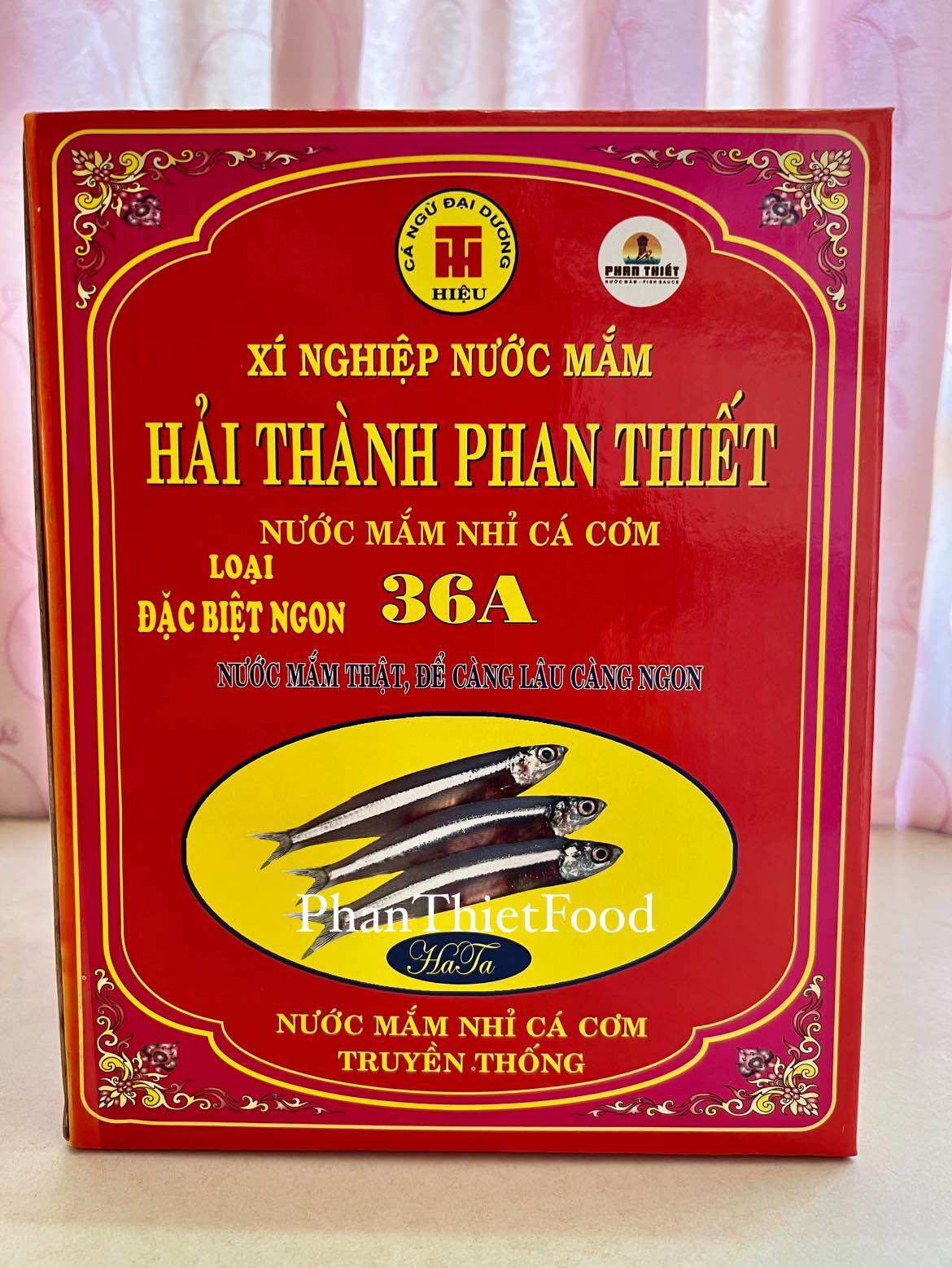 NƯỚC MẮM NHỈ - HẢI THÀNH 36A ( thùng 6 chai x 500 ml )