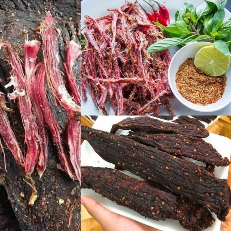 129k gói 200gr Thịt Trâu gác Bếp Tây Bắc