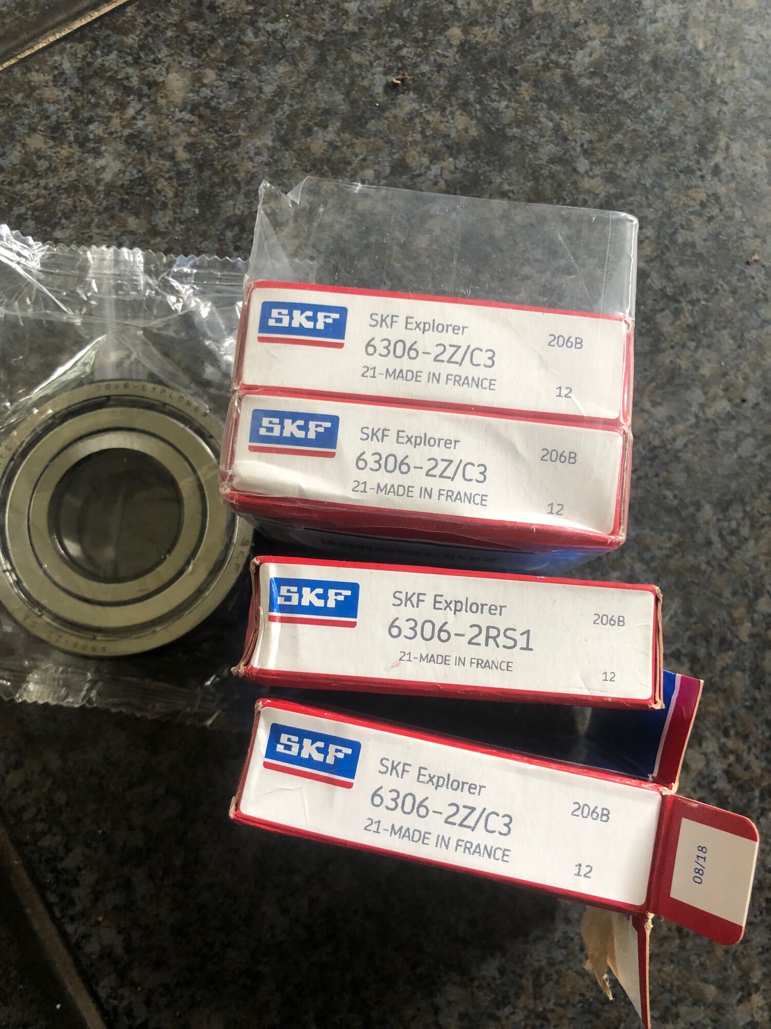 Vòng bi bạc đạn SKF 6306