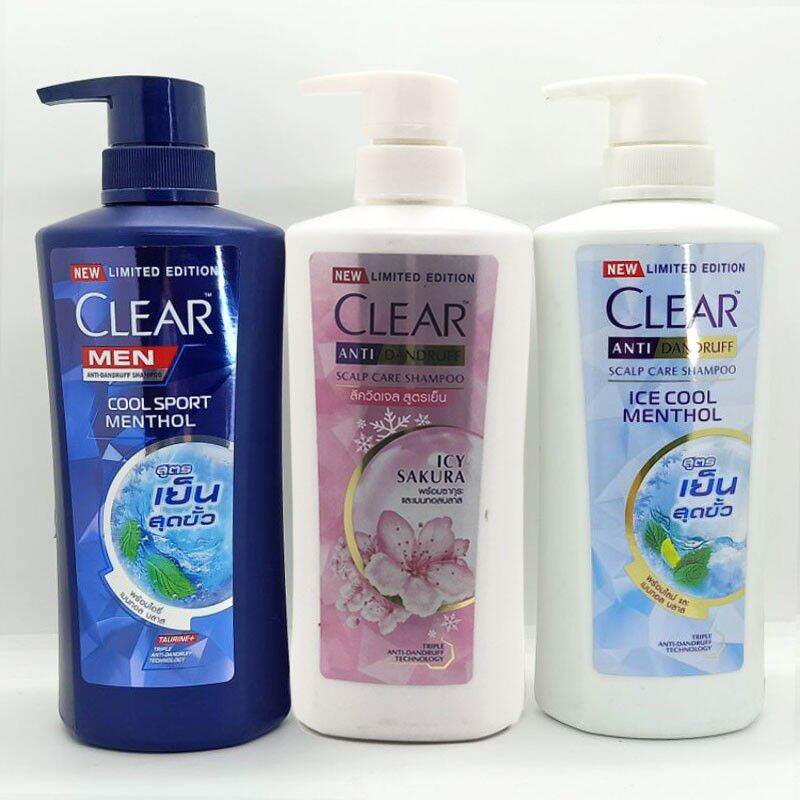 Dầu gội clear men hàng thái lan 450ml
