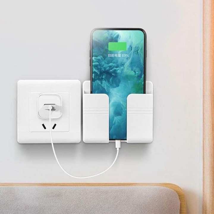 Combo 50 kệ dán tường để điện thoại, remote