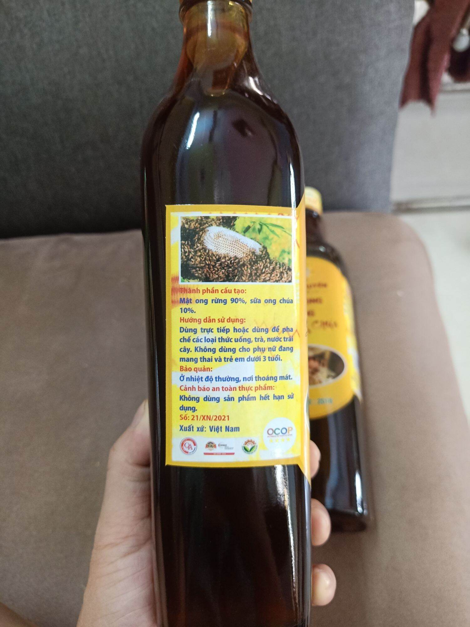 MẬT ONG RỪNG SỮA CHÚA U MINH 500ML