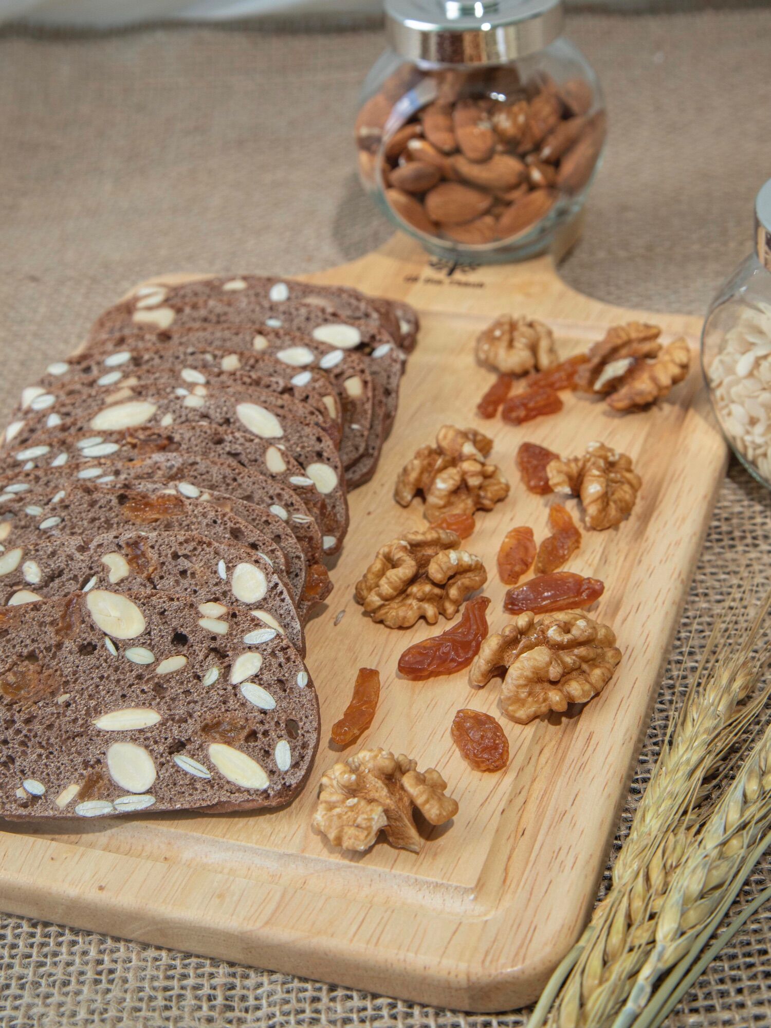 500G Bánh Biscotti nguyên cám 100%
