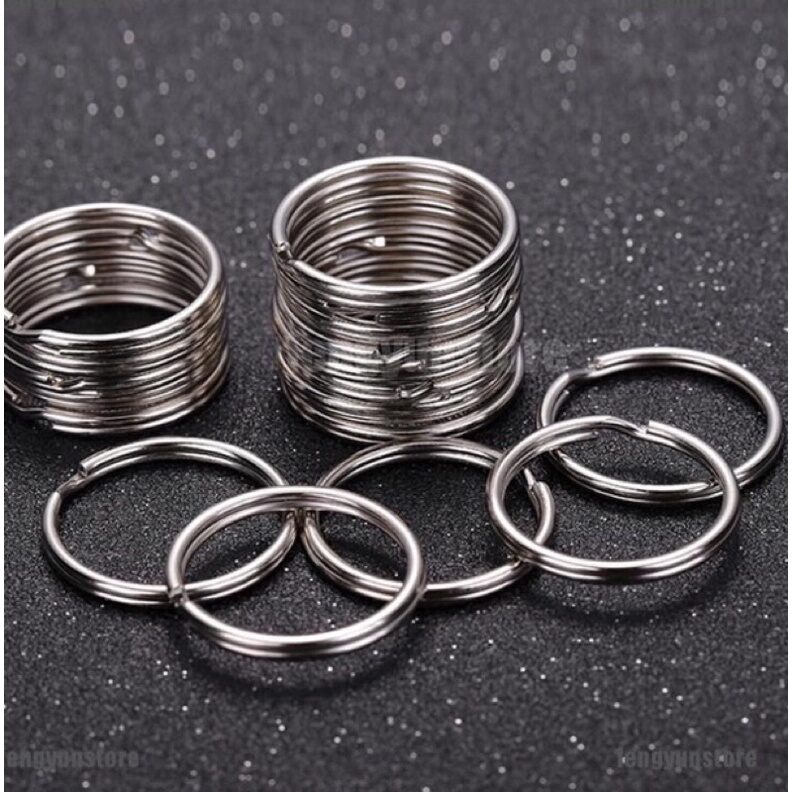 Khoen tròn móc khoá các cỡ ( bịch 20 cái/ 50 cái/ 100 cái)