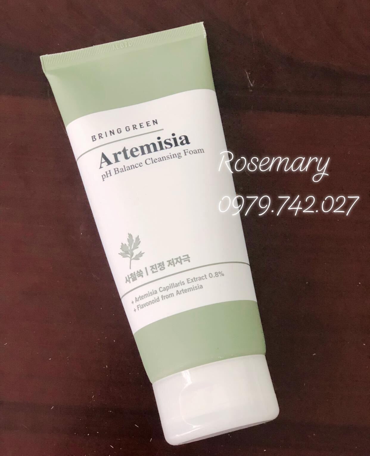Sữa rửa mặt ngải cứu Bring Green Artemisia PH Cleasing Foam