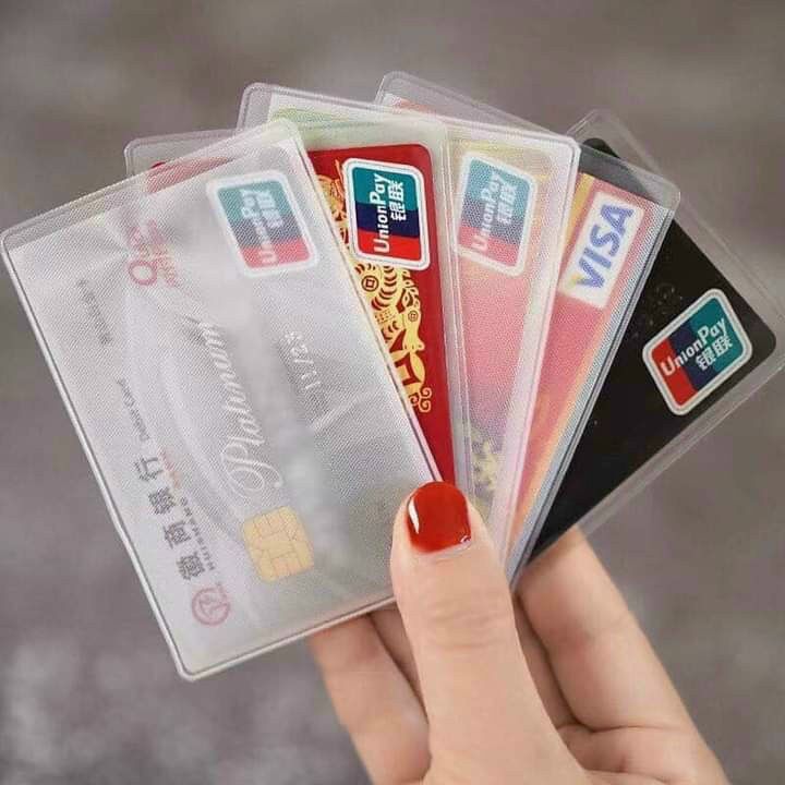 Bộ 8 vỏ bọc thẻ căn cước trong suốt